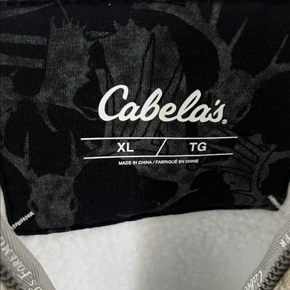 Cabela's Woodland Camo Full-Zip Jacket/Hoodie - Picture 7 of 10